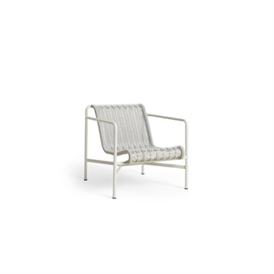 HAY Palissade Cord Armchair Low Cloud Grey
