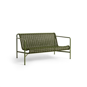 HAY Palissade Cord Lounge Sofa Olive