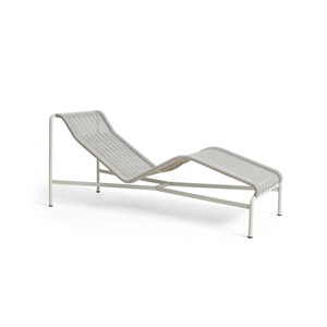 HAY Palisade Cord Chaise Logue Cloud Grey