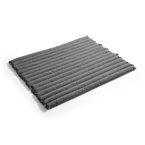 HAY Traverse Quilted Cushion For Lounge Bench Black Pepper