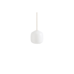 HAY Buoy Pendant 200 White/ Concrete Gray