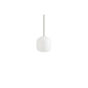 HAY Buoy Pendant 200 White/Garden Green