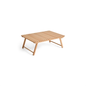 HAY Outdoor Market Folding Table Large Natural