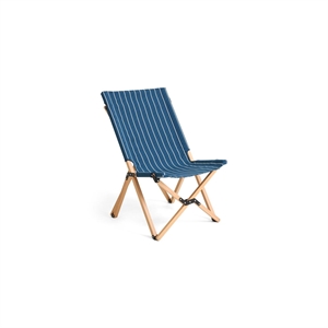 HAY Outdoor Market Folding Chair Blue/ Beige