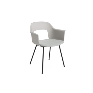 HAY Layout 213 Dining Chair With Armrests Cloud Grey/ Black/Relate 431