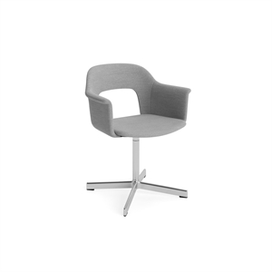 HAY Layout 234 Dining Chair With Armrest & Swivel Mode 008/ Aluminum