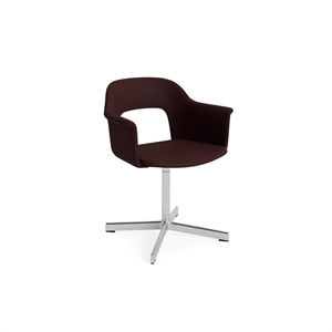 HAY Layout 234 Dining Chair With Armrest & Swivel Vidar 693/ Aluminum