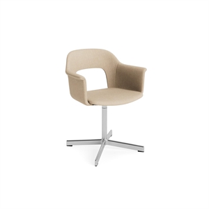 HAY Layout 234 Dining Chair With Armrest & Swivel Metaphor 035/ Aluminum