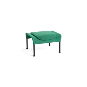 HAY O2 Ottoman Soft Green/ Black
