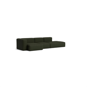 HAY Mags Soft 3-Seater Sofa Combination 4 Left Maglia Dark Green