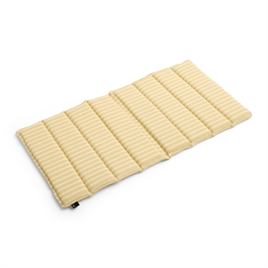 HAY Terrazza Seat Cushion 82x40 Yellow Bold Stripe