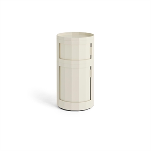 HAY Facet 110 Cabinet With Wheels Eggshell