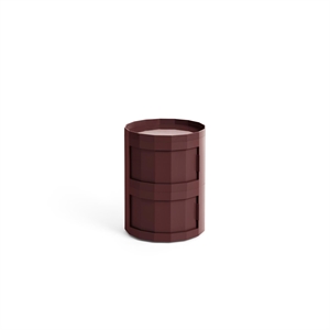 HAY Facet 20 Cabinet Burgundy
