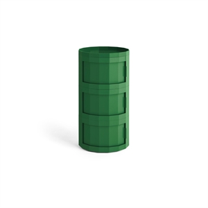 HAY Facet 30 Cabinet With Wheels Spinach Green