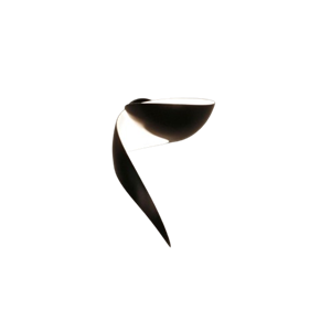 Serge Mouille Flame Wall lamp Small Black