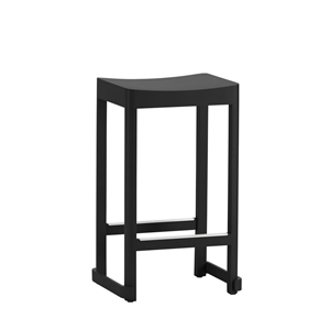 artek Atelier Bar Stool 65 cm Black