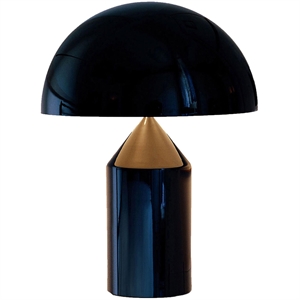 Oluce Atollo 233 Table Lamp 50 cm Black