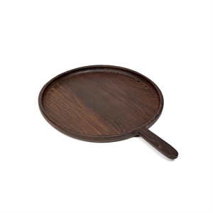 Serax Pure Serving Platter L Dark Ash