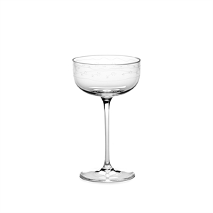 Serax MF Champagne Glass Transparent