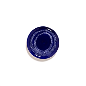 Serax Feast Plate L White/ Dark Blue Dots