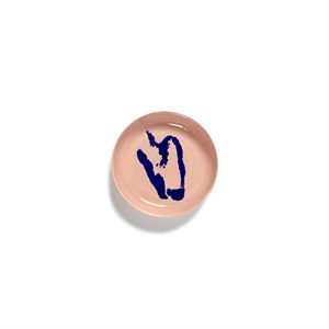 Serax Feast Deep Plate Pink/Pepper Blue