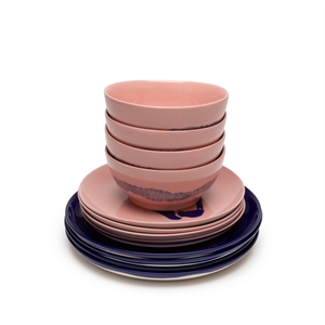 Serax Feast Starter Set Set of 12 Pink/ Blue