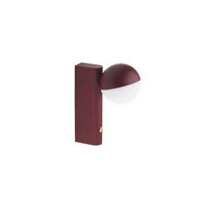Northern Balancer Mini Wall Lamp/ Table Lamp Cherry Red