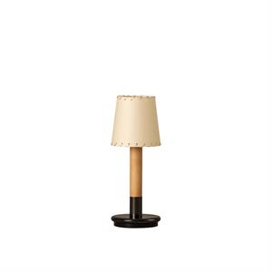 Santa & Cole Basics Minimal Battery Table Lamp Beige/ Birch/ Bronze