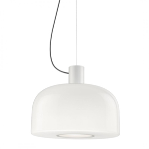 Flos Bellhop S2 Pendant White/ Glass