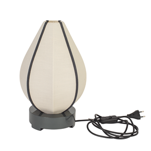 Oi Soi Oi Lotus Table Lamp Sand/Coal