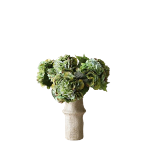 Botané Olive Hydrangea Bouquet Green