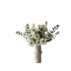 Botané Satin Bouquet White