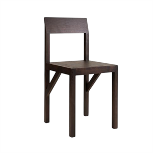 Frama Bracket Dining Chair Dark Brown 