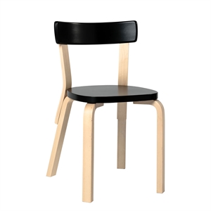 artek 69 Dining Chair Black/ Birch