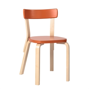 artek 69 Dining Chair Orange