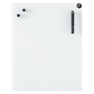 Chat Board Classic Notice Board 120x150 Pure White