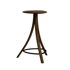 Ro Collection Clover Stool Black Oiled Oak