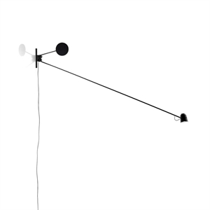 Luceplan Counterbalance Wall Lamp Black