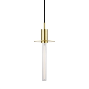Design By Us Liberty Disc Pendant Brushed Gold