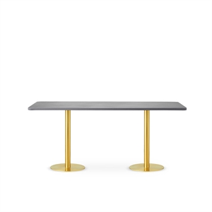 Design By Us Skins Coffee Table 174x74 Gold/Smoke