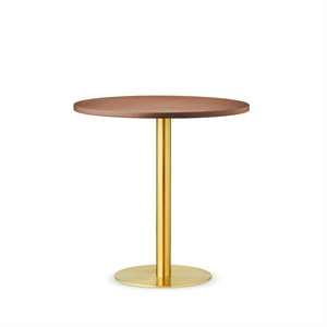 Design By Us Skins Coffee Table Ø74 Gold/Brandy