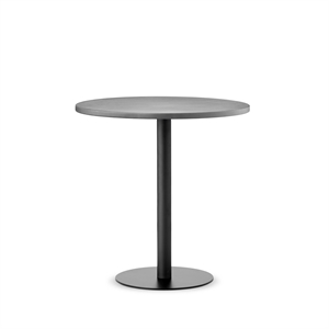 Design By Us Skins Coffee Table Ø74 Black/Smoke