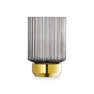 Design By Us Sons Of Brass Hurricane Candlestick Smoke