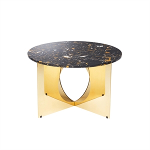 Design By Us This Is Art Coffee Table Gold/ Black