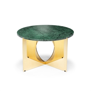 Design By Us This Is Art Coffee Table Gold/ Green Marble