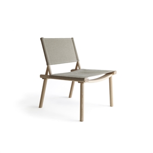 Nikari December Armchair Oiled Ash wood/Linen Canvas