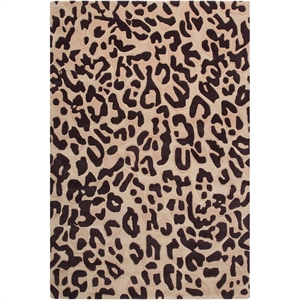 Decotique Leopard Rug 250x350 cm Brown