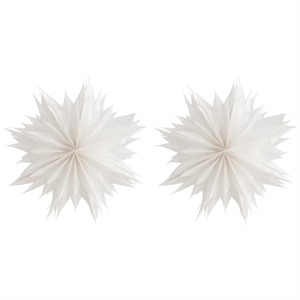 Department Nova Paper Star 50 White Set of 2