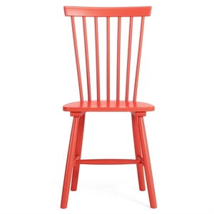 Department Wood H17 Windsor Dining Chair Orange