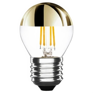 Edgeform Crown Bulb E27 4.5W Gold